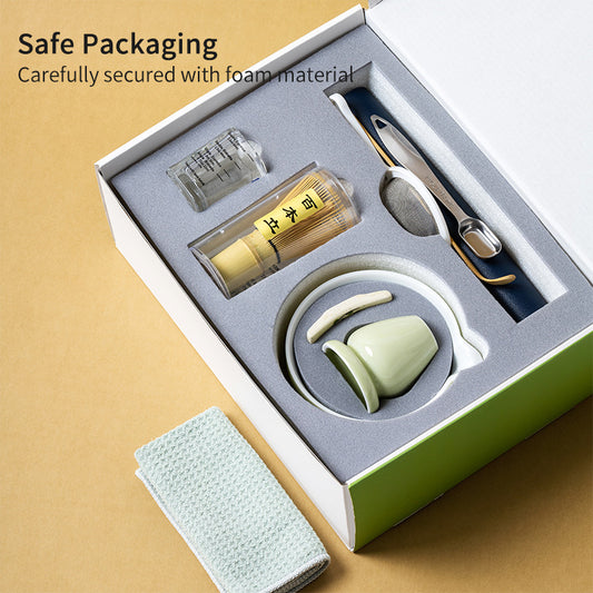 MATCHA SET , MATCHA WHISK (SAVE PACKAGING)