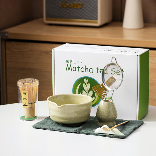 MATCHA SET , MATCHA WHISK ( 6-PIECE SET)